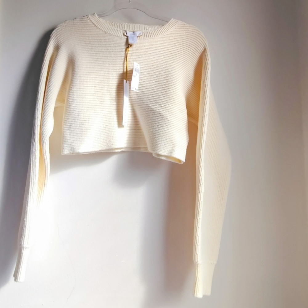 NWT   HOUSE OF HARLOW  1960   CROP SWEATER